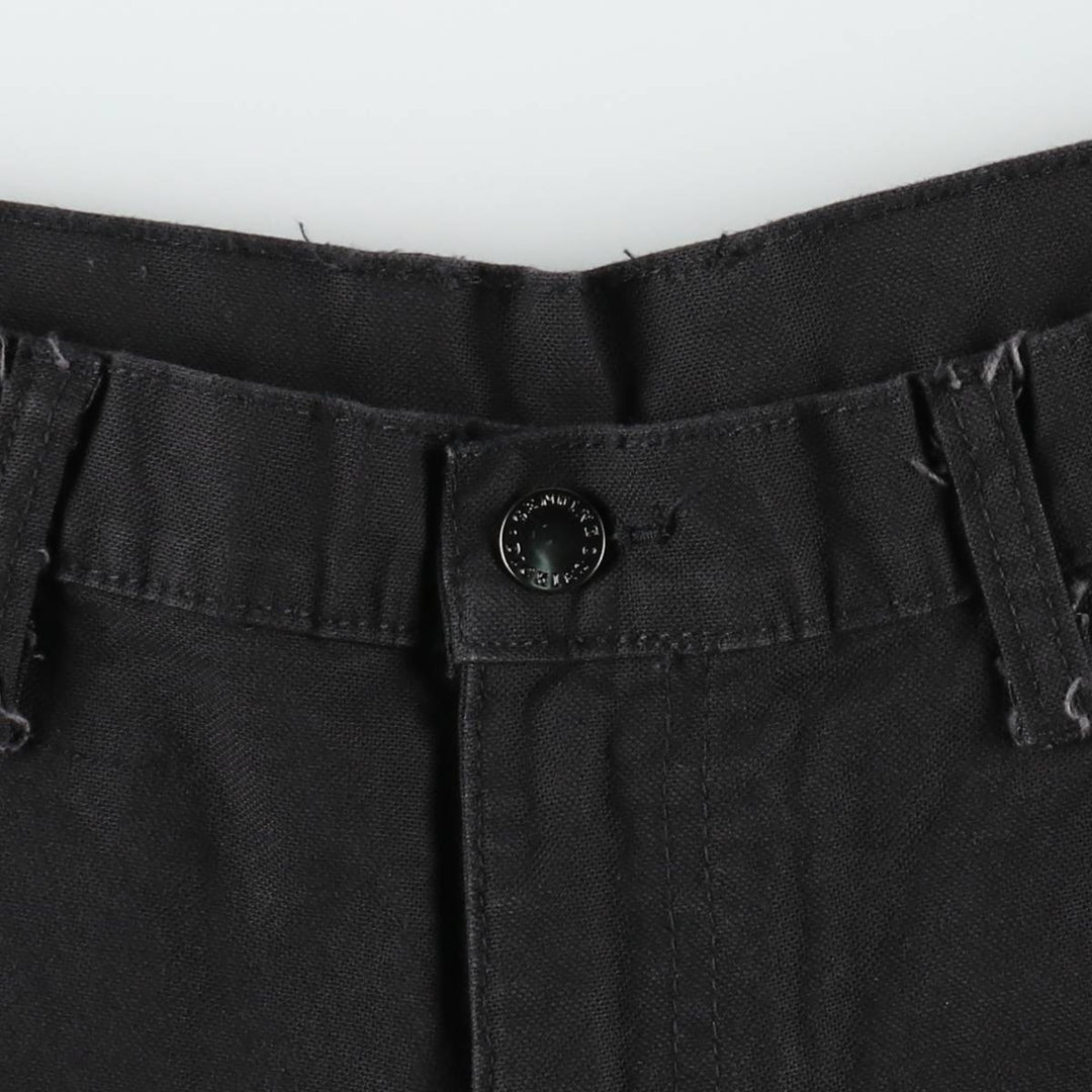 Dickies Duck Painter Pants Men's W34 equivalent cotton black type Vintage Second Hand