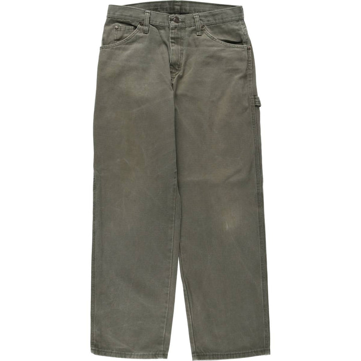 Dickies Duck Painter Pants Men's W31 equivalent cotton Khaki type Vintage Second Hand