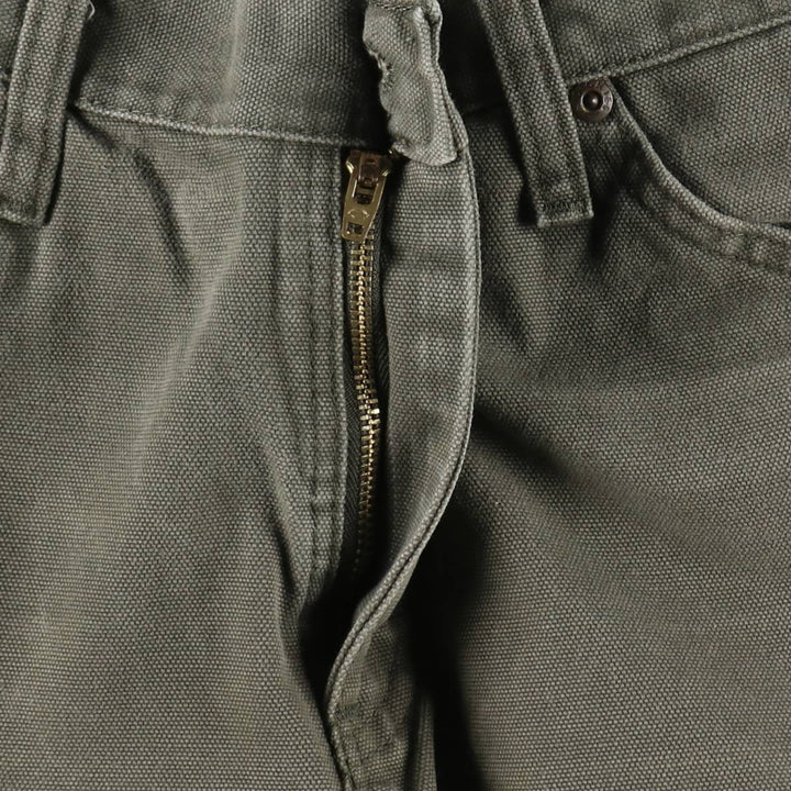 Dickies Duck Painter Pants Men's W31 equivalent cotton Khaki type Vintage Second Hand