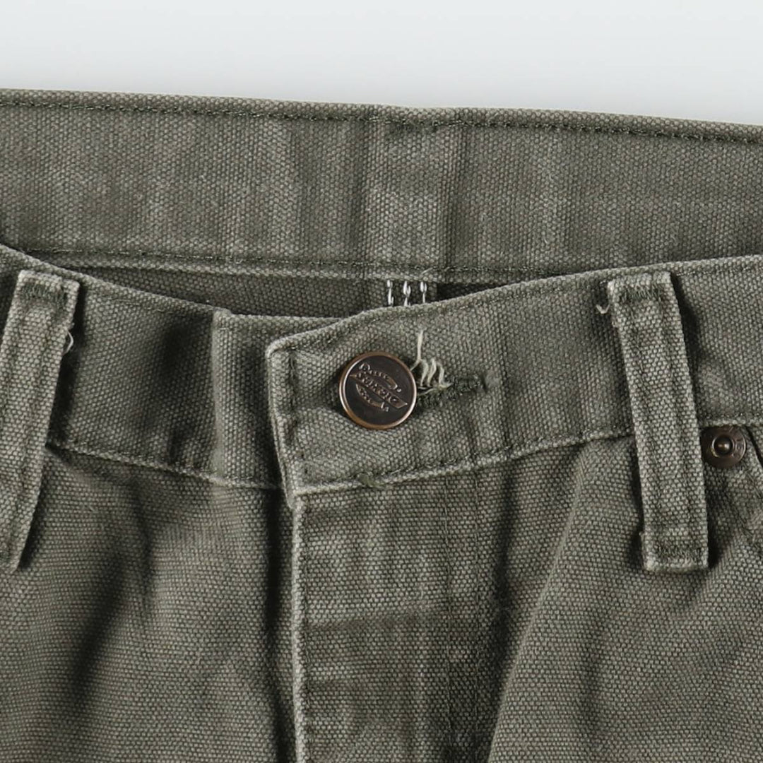 Dickies Duck Painter Pants Men's W31 equivalent cotton Khaki type Vintage Second Hand