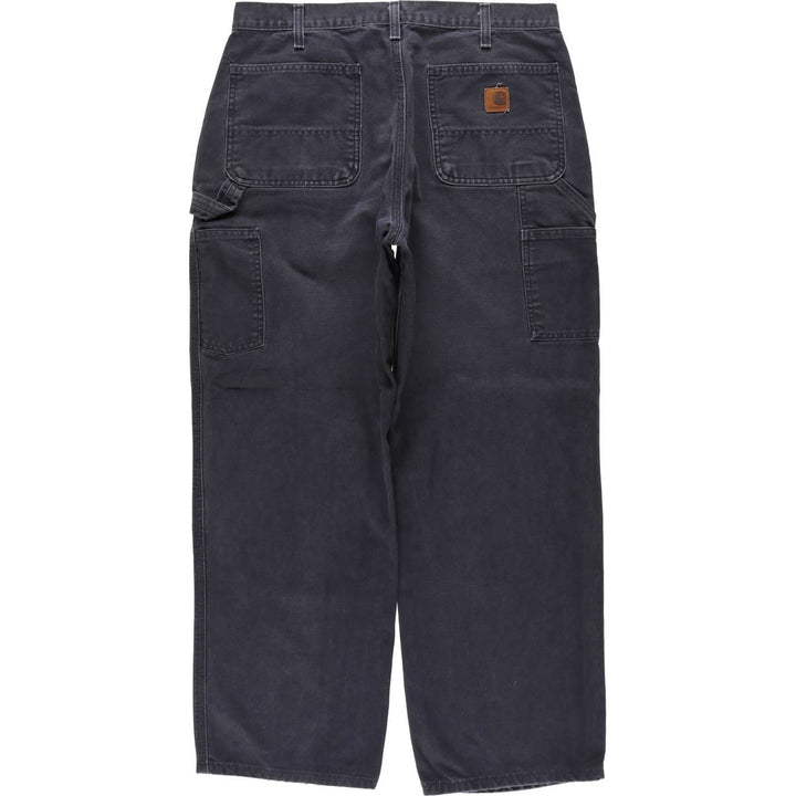 Carhartt Dungaree Fit Duck Painter Pants, Men's, Size W33 cotton navy blue type Vintage Second Hand