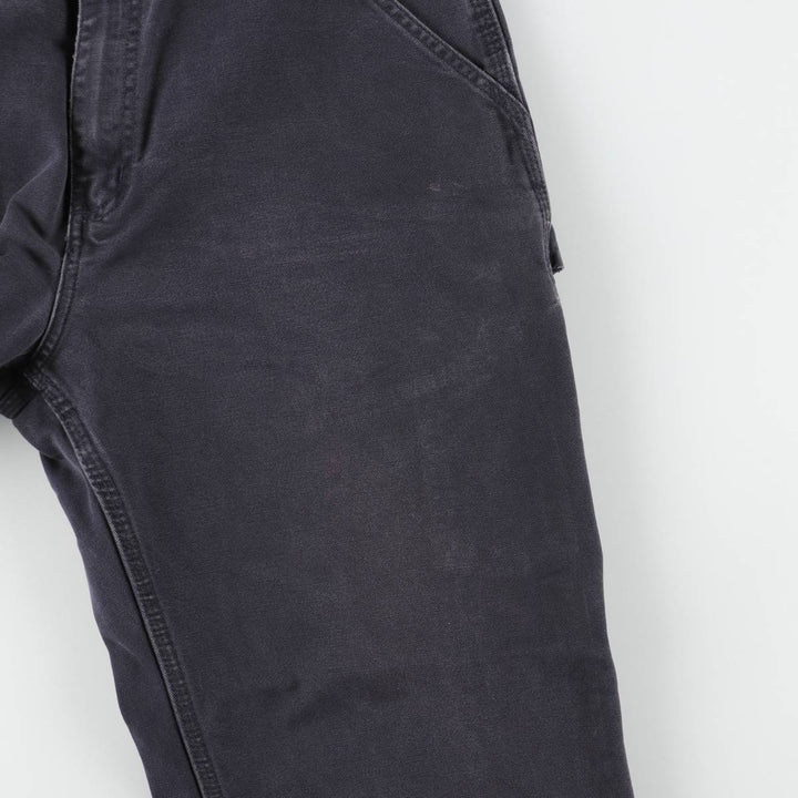 Carhartt Dungaree Fit Duck Painter Pants, Men's, Size W33 cotton navy blue type Vintage Second Hand