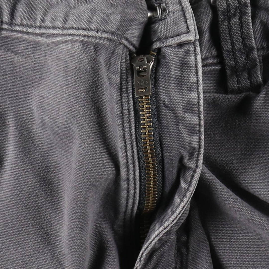 Carhartt Relaxed Fit Duck Work Pants Cargo Pants Men's W34 (approx.) cotton gray type Vintage Second Hand