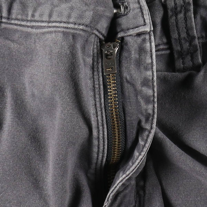 Carhartt Relaxed Fit Duck Work Pants Cargo Pants Men's W34 (approx.) cotton gray type Vintage Second Hand