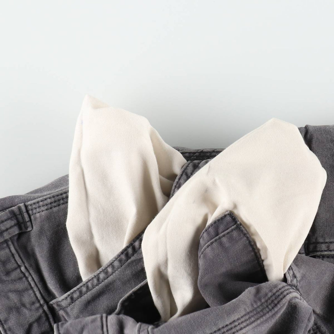 Carhartt Relaxed Fit Duck Work Pants Cargo Pants Men's W34 (approx.) cotton gray type Vintage Second Hand