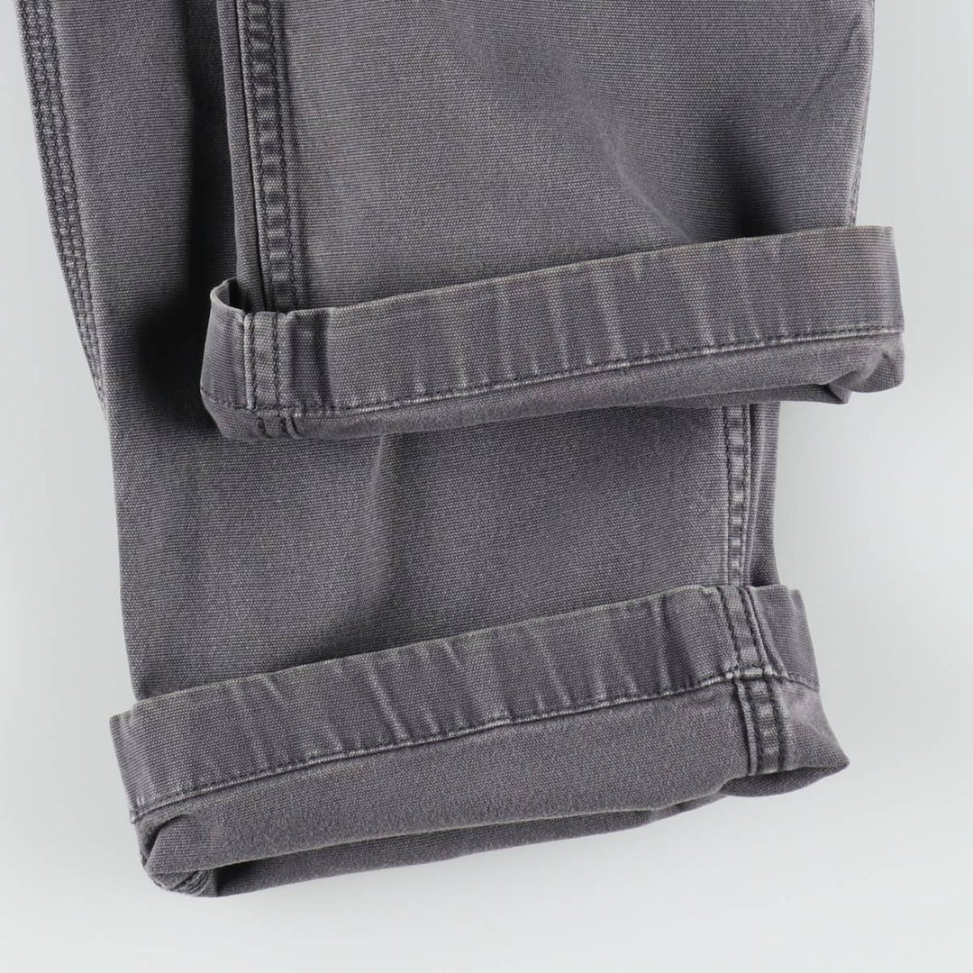 Carhartt Relaxed Fit Duck Work Pants Cargo Pants Men's W34 (approx.) cotton gray type Vintage Second Hand