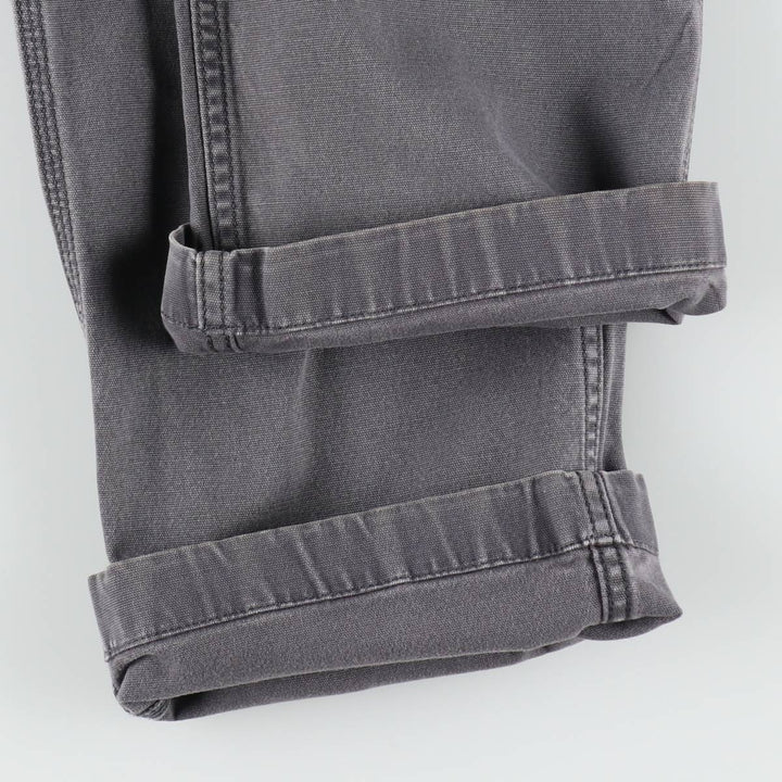 Carhartt Relaxed Fit Duck Work Pants Cargo Pants Men's W34 (approx.) cotton gray type Vintage Second Hand