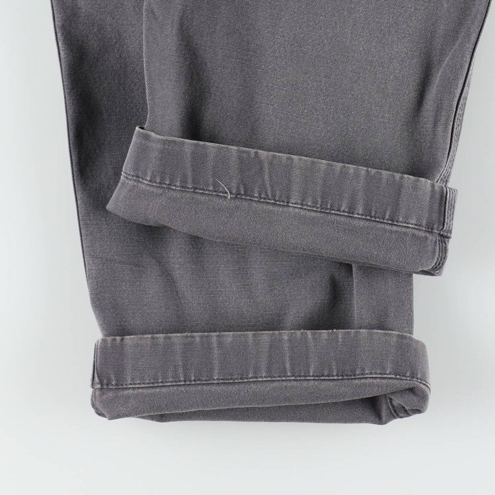 Carhartt Relaxed Fit Duck Work Pants Cargo Pants Men's W34 (approx.) cotton gray type Vintage Second Hand