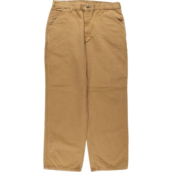 Carhartt Dungaree Fit Duck Painter Pants, Men's, W36 equivalent cotton Beige type Vintage Second Hand