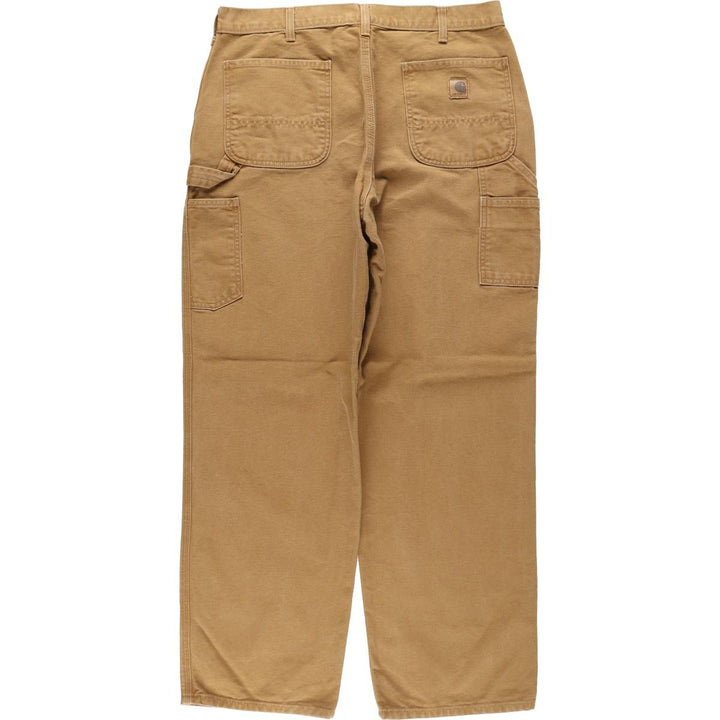 Carhartt Dungaree Fit Duck Painter Pants, Men's, W36 equivalent cotton Beige type Vintage Second Hand