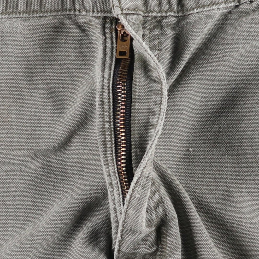 00'S Carhartt Dungaree Fit Duck Painter Pants Men's W36 cotton Khaki type Vintage Second Hand
