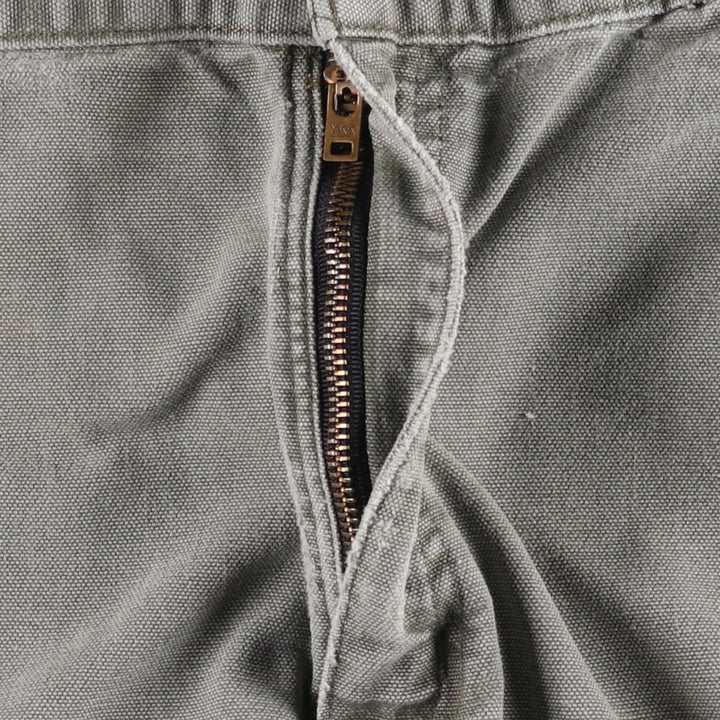 00'S Carhartt Dungaree Fit Duck Painter Pants Men's W36 cotton Khaki type Vintage Second Hand