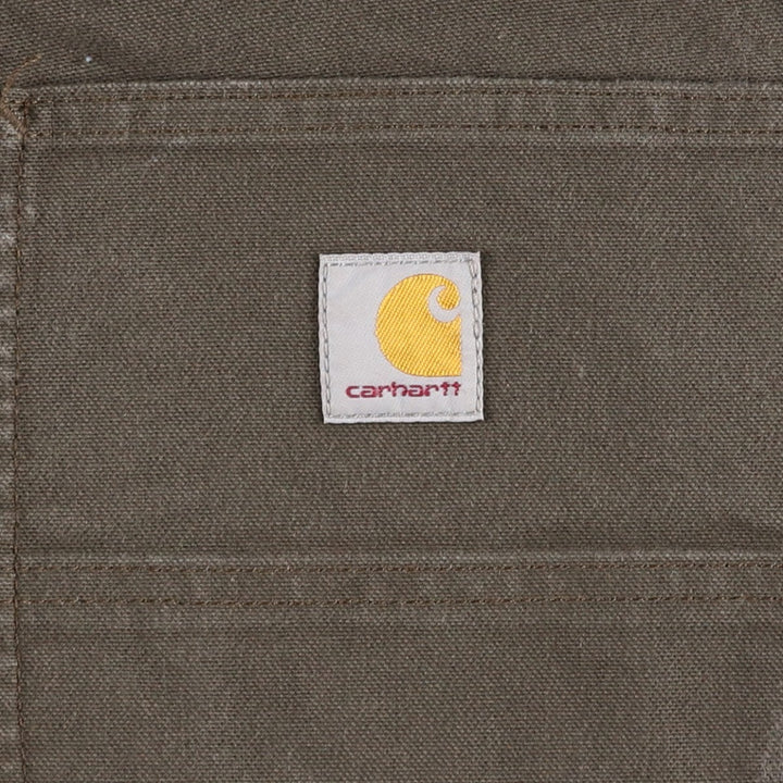 Carhartt Relaxed Fit Duck Painter Pants, Men's, Size 34 cotton Khaki type brown Vintage Second Hand