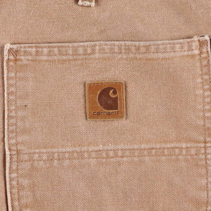 Carhartt Loose Fit Duck Painter Pants, Men's, W34 equivalent cotton brown type Vintage Second Hand