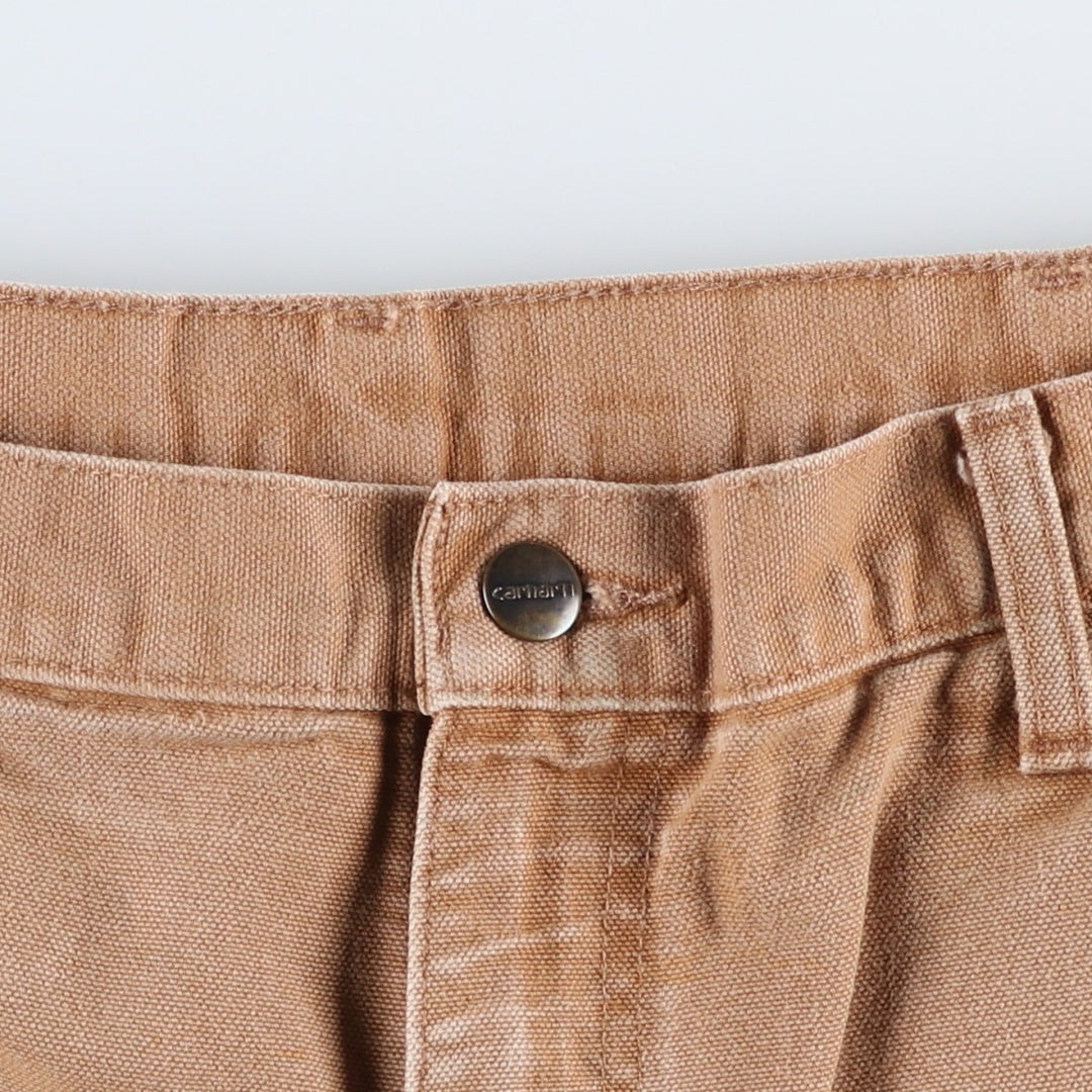 Carhartt Loose Fit Duck Painter Pants, Men's, W34 equivalent cotton brown type Vintage Second Hand