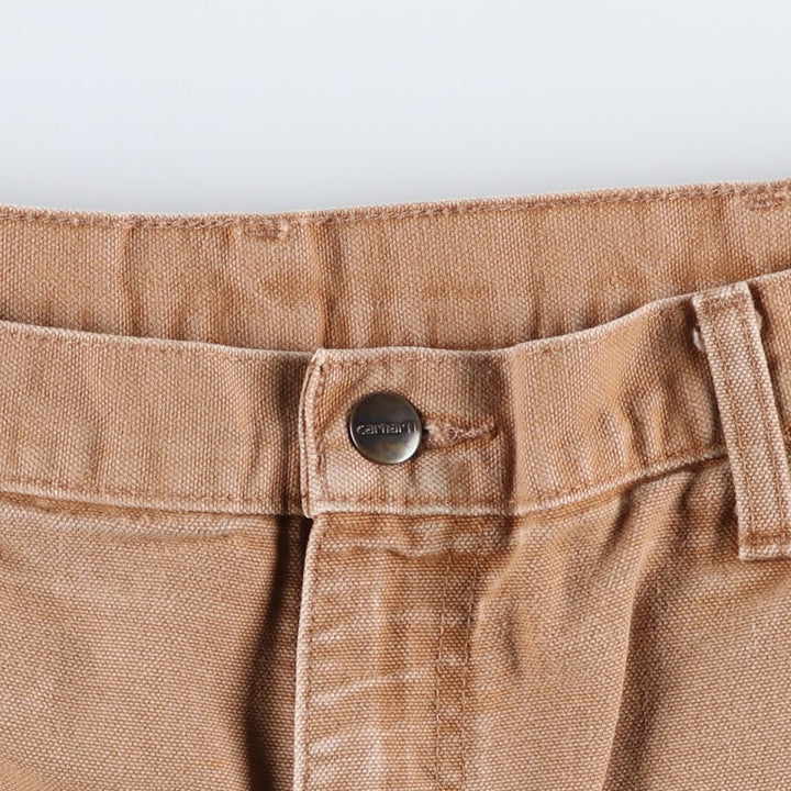 Carhartt Loose Fit Duck Painter Pants, Men's, W34 equivalent cotton brown type Vintage Second Hand