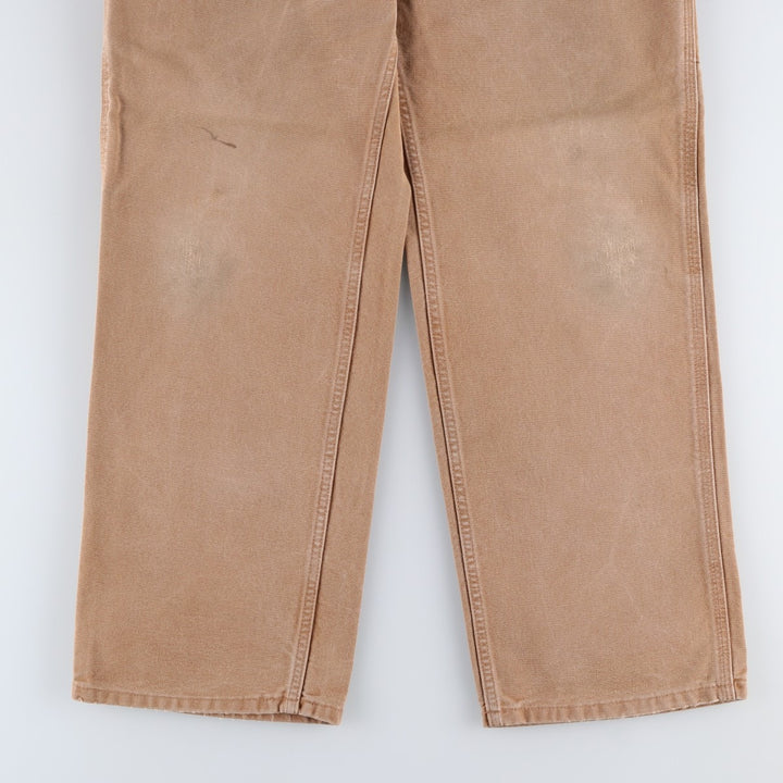 Carhartt Loose Fit Duck Painter Pants, Men's, W34 equivalent cotton brown type Vintage Second Hand
