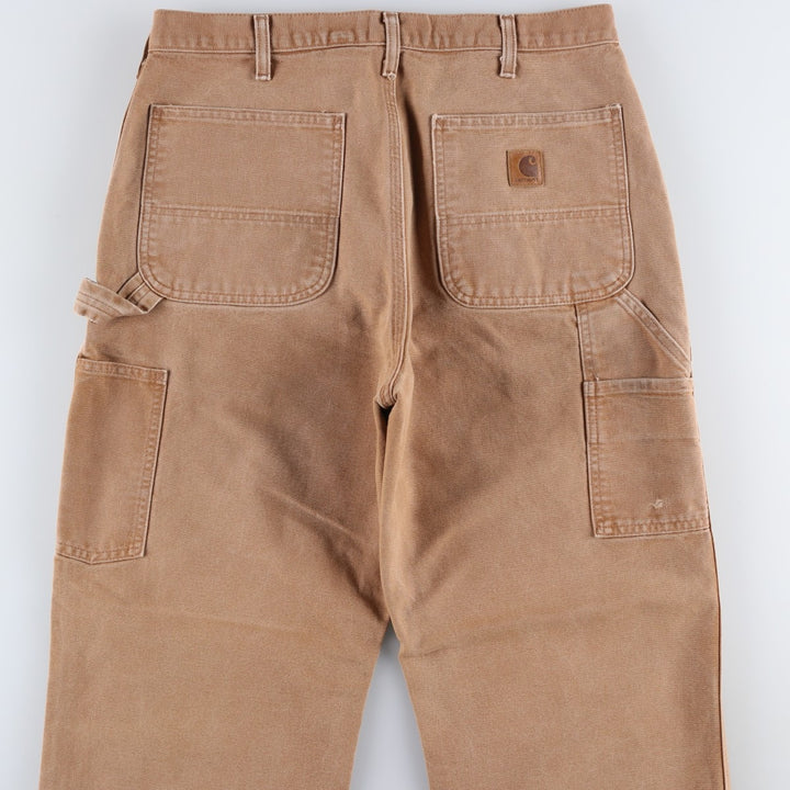 Carhartt Loose Fit Duck Painter Pants, Men's, W34 equivalent cotton brown type Vintage Second Hand