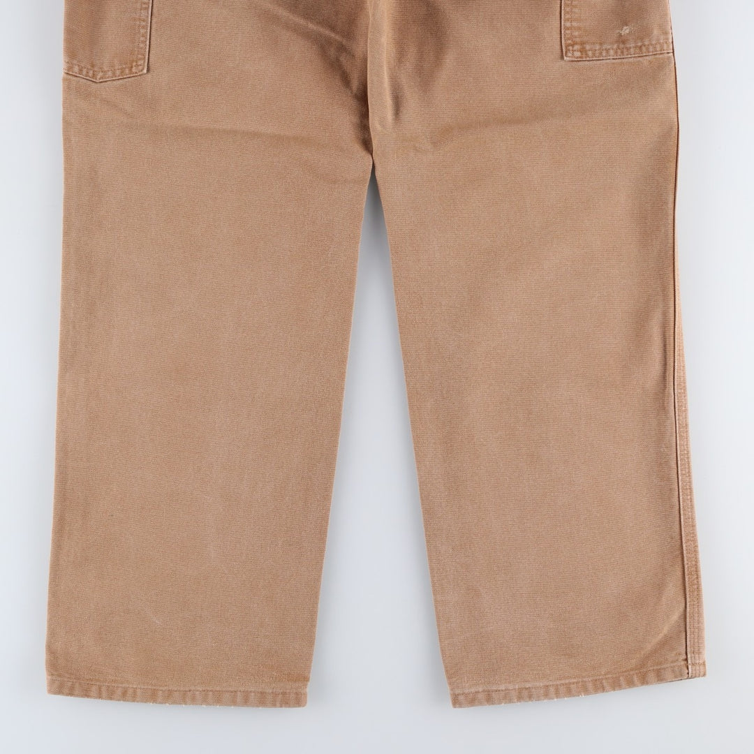 Carhartt Loose Fit Duck Painter Pants, Men's, W34 equivalent cotton brown type Vintage Second Hand