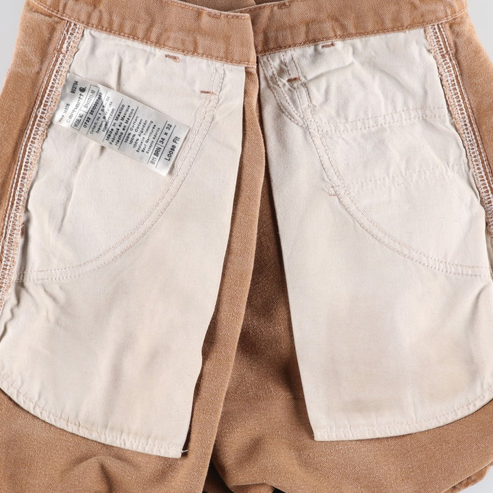 Carhartt Loose Fit Duck Painter Pants, Men's, W34 equivalent cotton brown type Vintage Second Hand