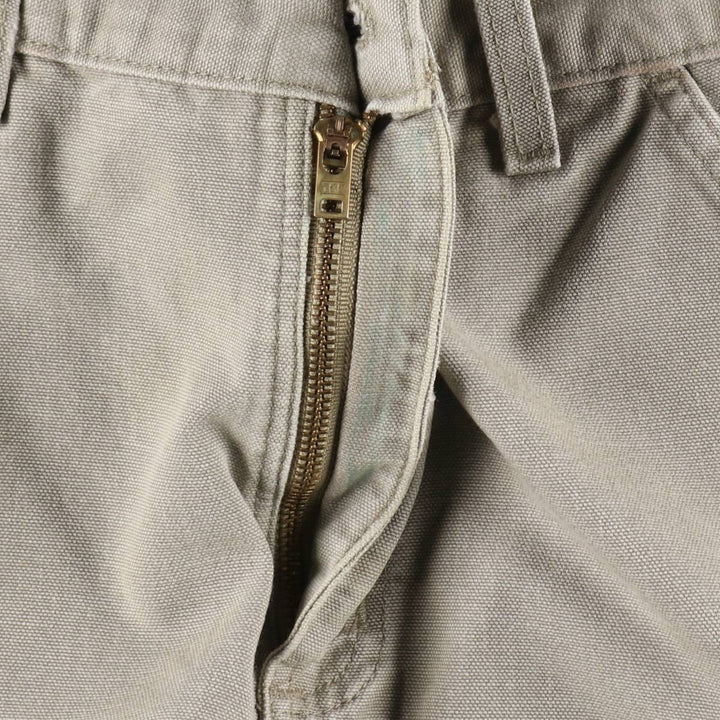 Carhartt Dungaree Fit Duck Painter Pants, Men's, W32 equivalent cotton Beige type Vintage Second Hand