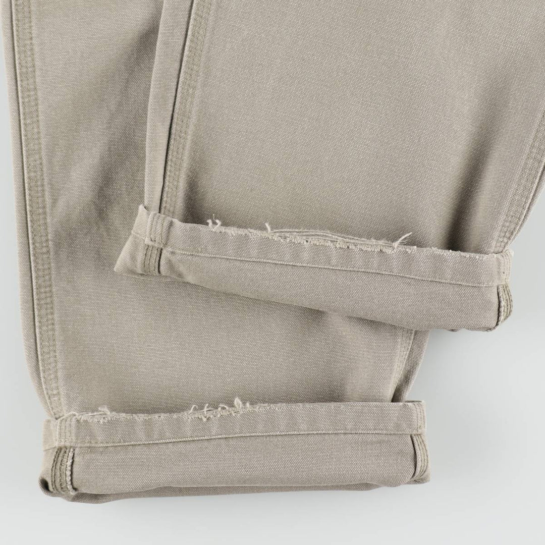 Carhartt Dungaree Fit Duck Painter Pants, Men's, W32 equivalent cotton Beige type Vintage Second Hand