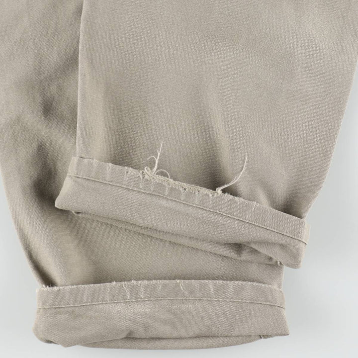 Carhartt Dungaree Fit Duck Painter Pants, Men's, W32 equivalent cotton Beige type Vintage Second Hand
