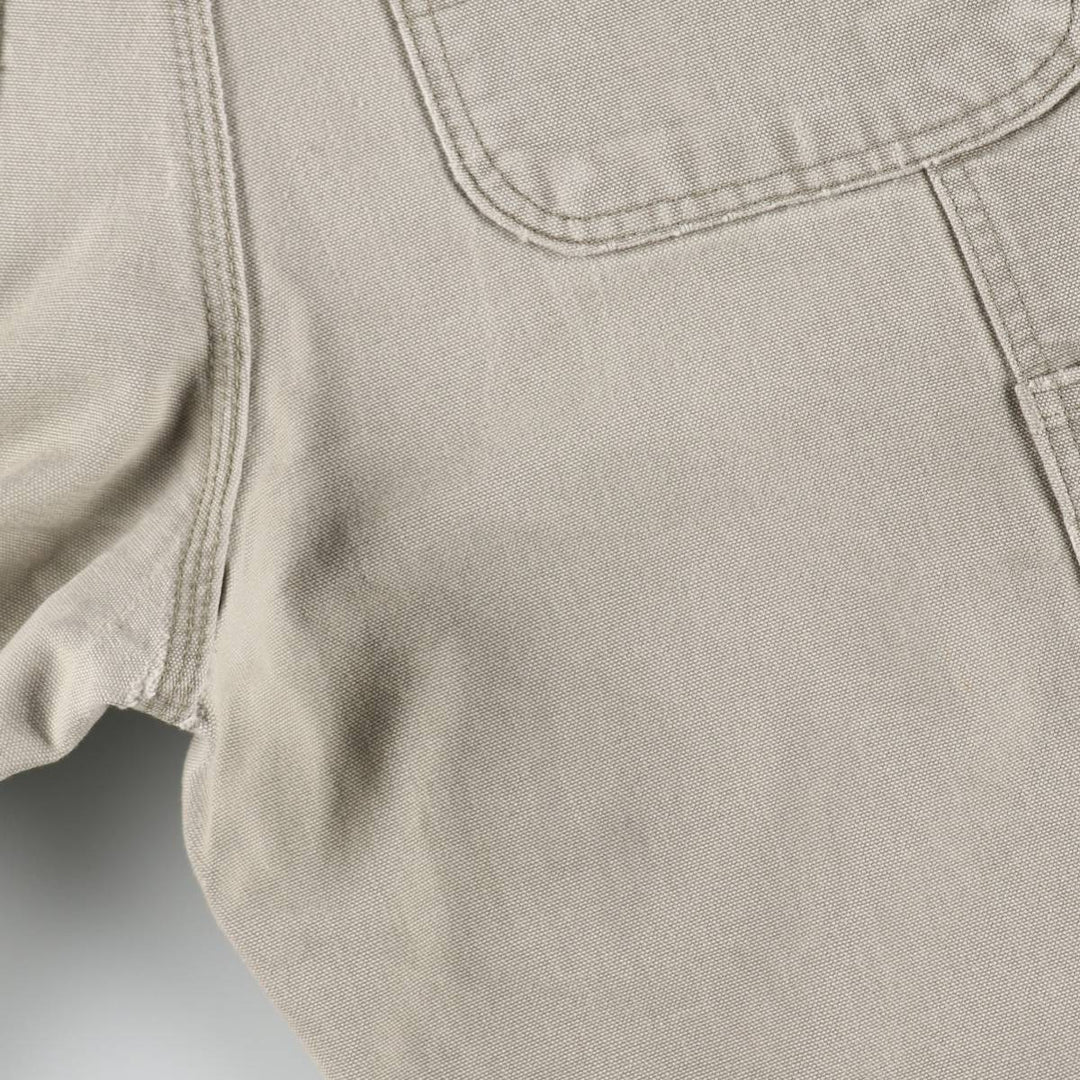 Carhartt Dungaree Fit Duck Painter Pants, Men's, W32 equivalent cotton Beige type Vintage Second Hand