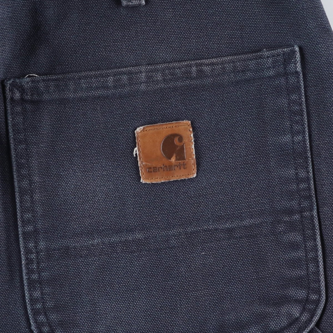Carhartt Dungaree Fit Duck Painter Pants, Men's, W32 equivalent cotton navy blue type Vintage Second Hand