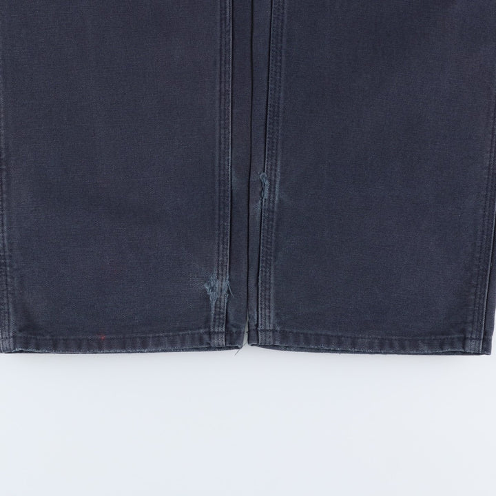 Carhartt Dungaree Fit Duck Painter Pants, Men's, W32 equivalent cotton navy blue type Vintage Second Hand