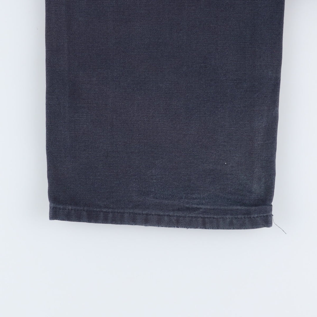 Carhartt Dungaree Fit Duck Painter Pants, Men's, W32 equivalent cotton navy blue type Vintage Second Hand