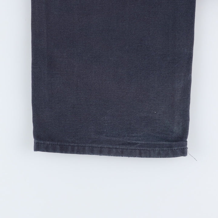 Carhartt Dungaree Fit Duck Painter Pants, Men's, W32 equivalent cotton navy blue type Vintage Second Hand