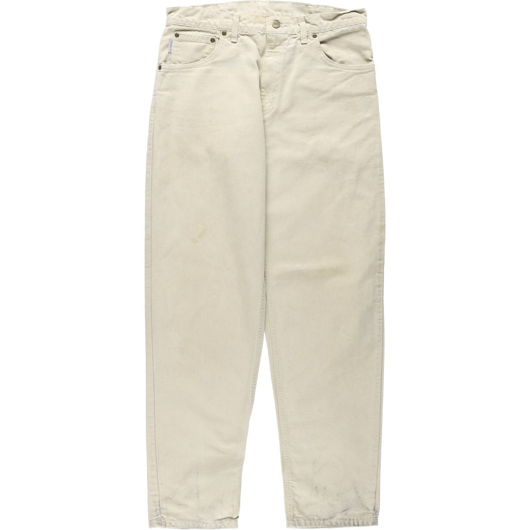 Carhartt Duck Work Pants, Men's W33 (approx.) unclear Beige type Vintage Second Hand