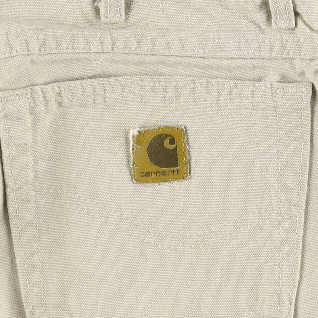 Carhartt Duck Work Pants, Men's W33 (approx.) unclear Beige type Vintage Second Hand