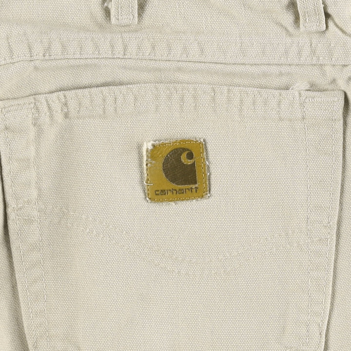 Carhartt Duck Work Pants, Men's W33 (approx.) unclear Beige type Vintage Second Hand