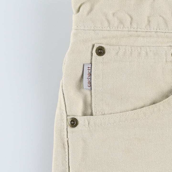 Carhartt Duck Work Pants, Men's W33 (approx.) unclear Beige type Vintage Second Hand