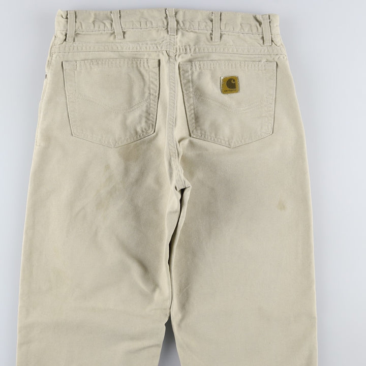 Carhartt Duck Work Pants, Men's W33 (approx.) unclear Beige type Vintage Second Hand