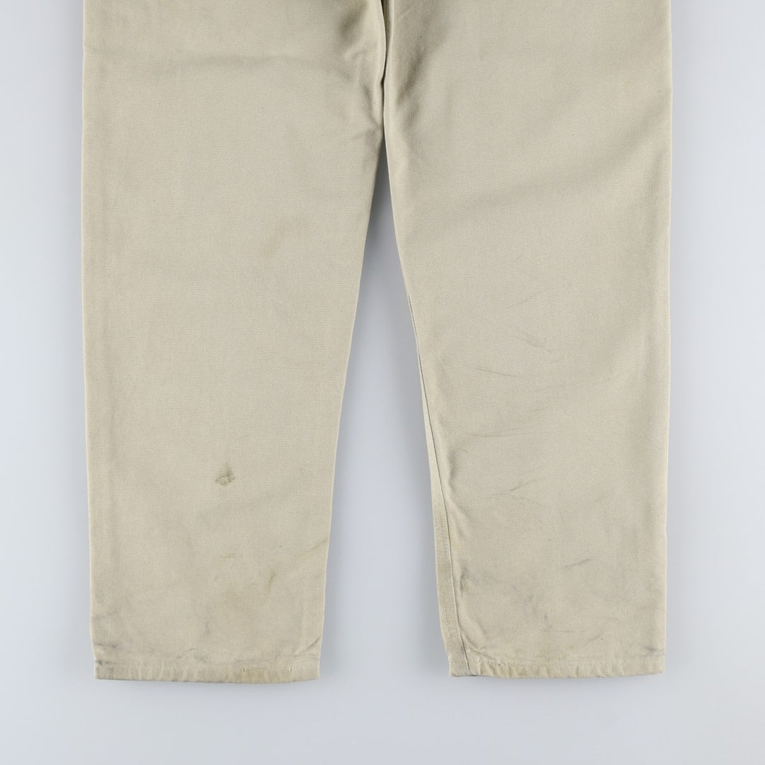Carhartt Duck Work Pants, Men's W33 (approx.) unclear Beige type Vintage Second Hand