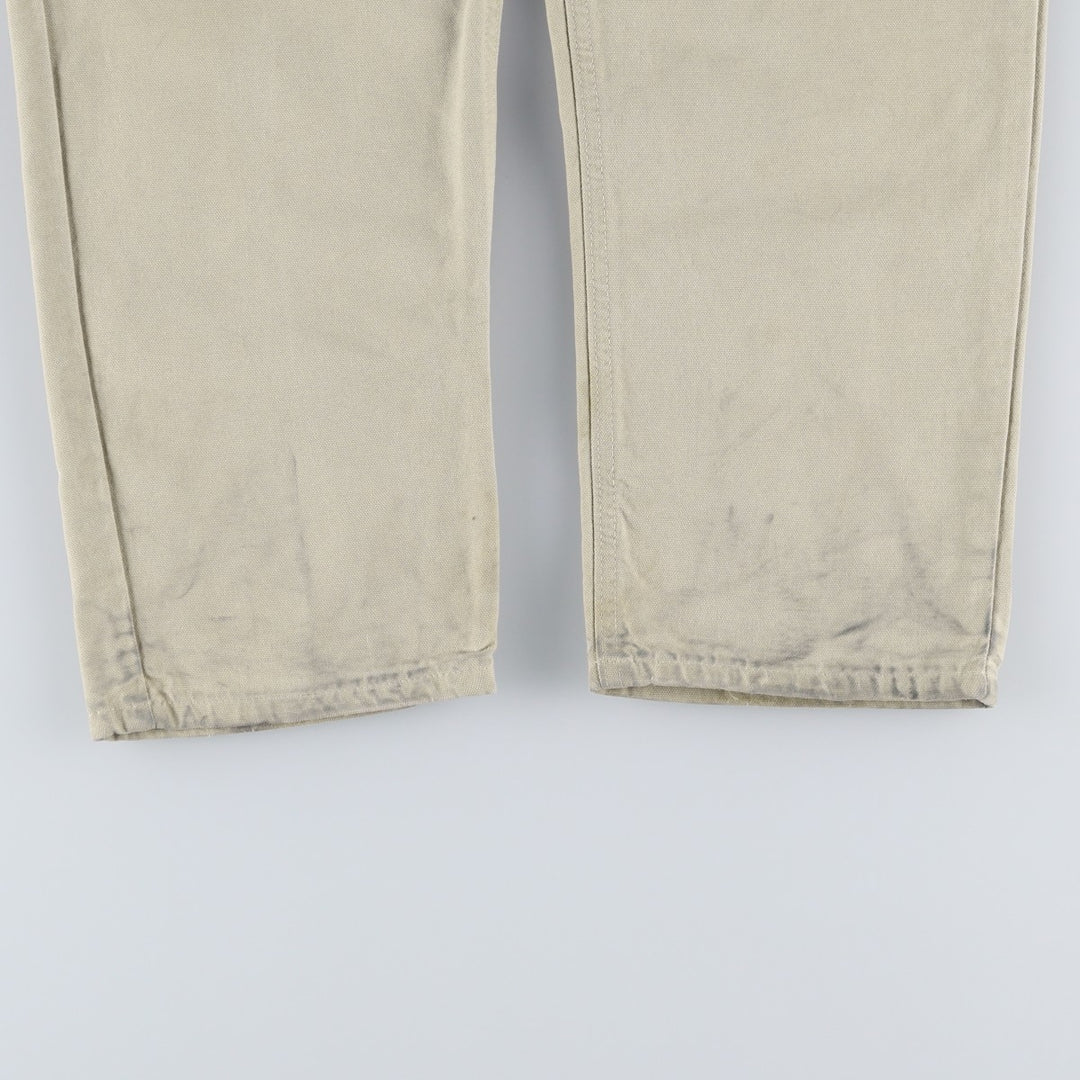 Carhartt Duck Work Pants, Men's W33 (approx.) unclear Beige type Vintage Second Hand