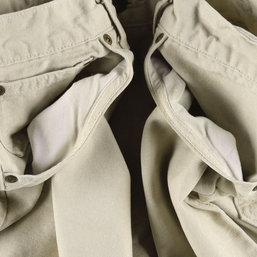 Carhartt Duck Work Pants, Men's W33 (approx.) unclear Beige type Vintage Second Hand