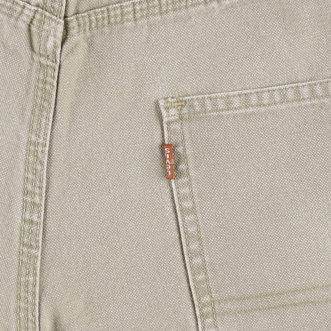 Levi's 539-4425 Duck Painter Pants, Men's W31 (approx.) cotton Beige type Vintage Second Hand