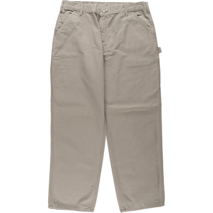 Carhartt Duck Painter Pants, Men's W39 (approx.) unclear beige type brown Vintage Second Hand