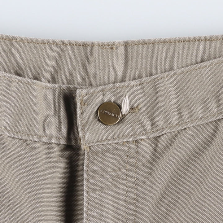 Carhartt Duck Painter Pants, Men's W39 (approx.) unclear beige type brown Vintage Second Hand