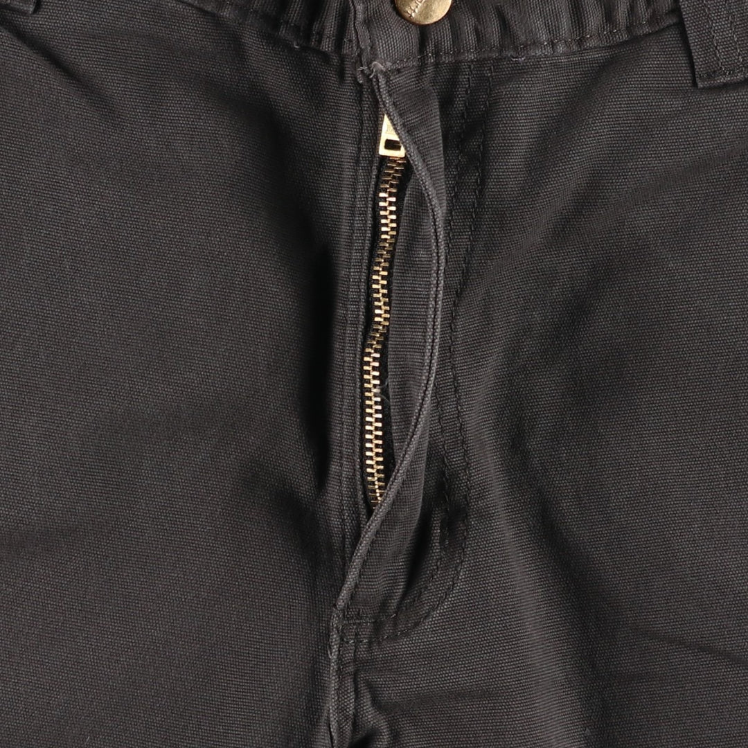 Carhartt Relaxed Fit Duck Work Pants, Men's, W34 equivalent cotton Charcoal Vintage Second Hand