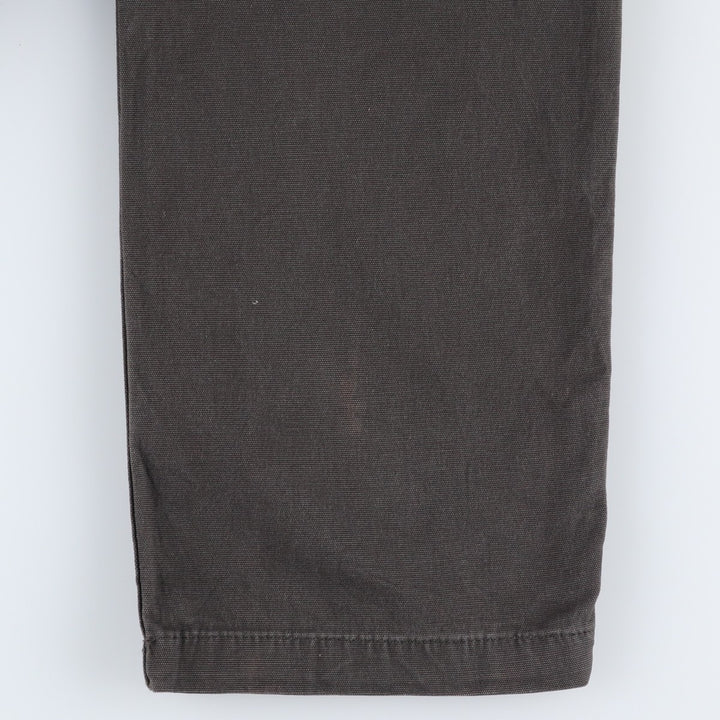 Carhartt Relaxed Fit Duck Work Pants, Men's, W34 equivalent cotton Charcoal Vintage Second Hand