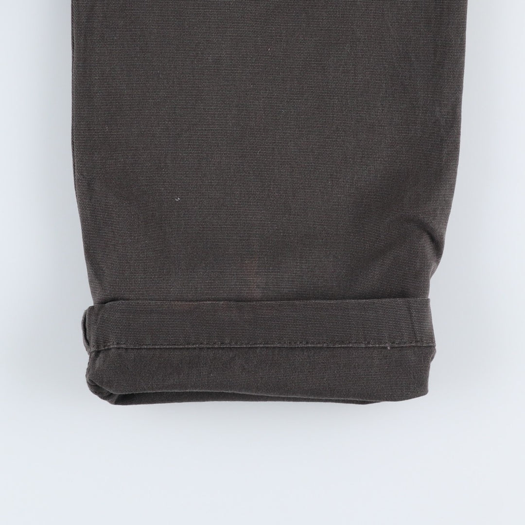 Carhartt Relaxed Fit Duck Work Pants, Men's, W34 equivalent cotton Charcoal Vintage Second Hand