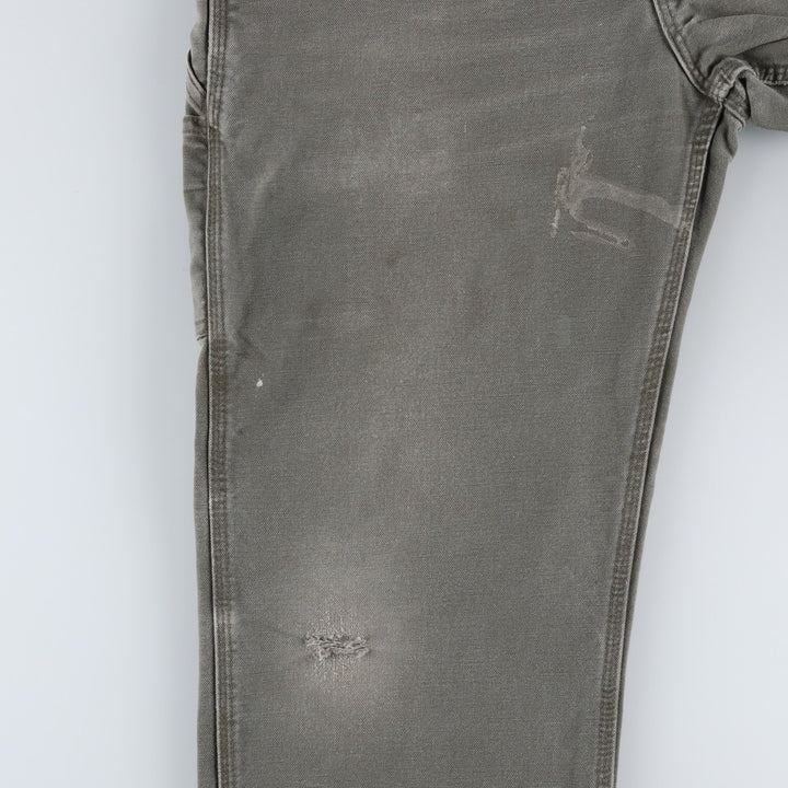 Carhartt Original Dungaree Fit Duck Painter Pants, Men's, Size 34 cotton Khaki type Vintage Second Hand