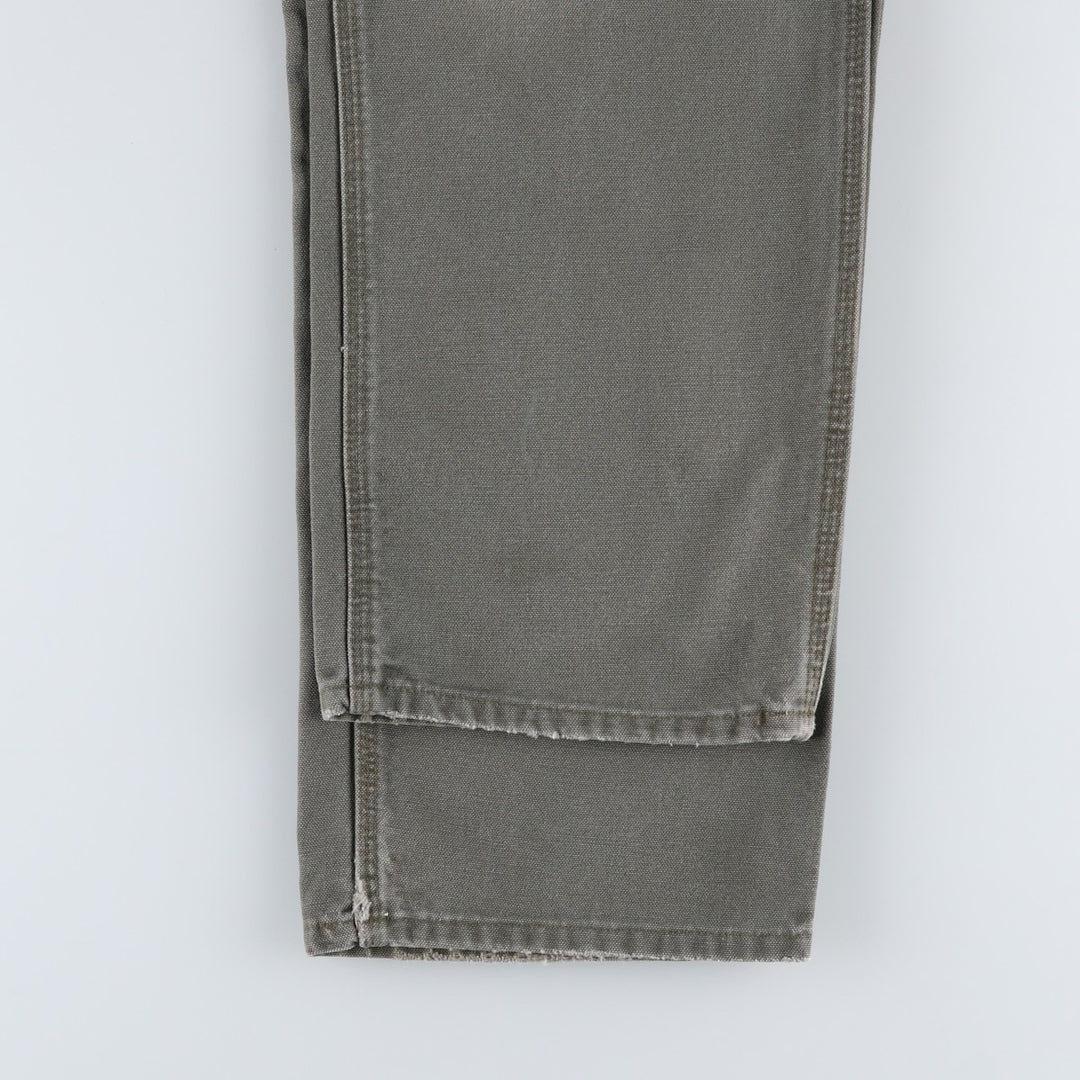 Carhartt Original Dungaree Fit Duck Painter Pants, Men's, Size 34 cotton Khaki type Vintage Second Hand