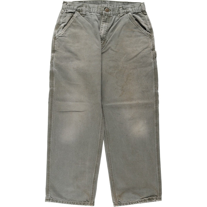 Carhartt Dungaree Fit Duck Painter Pants, Men's, Size W33 cotton Khaki type Vintage Second Hand