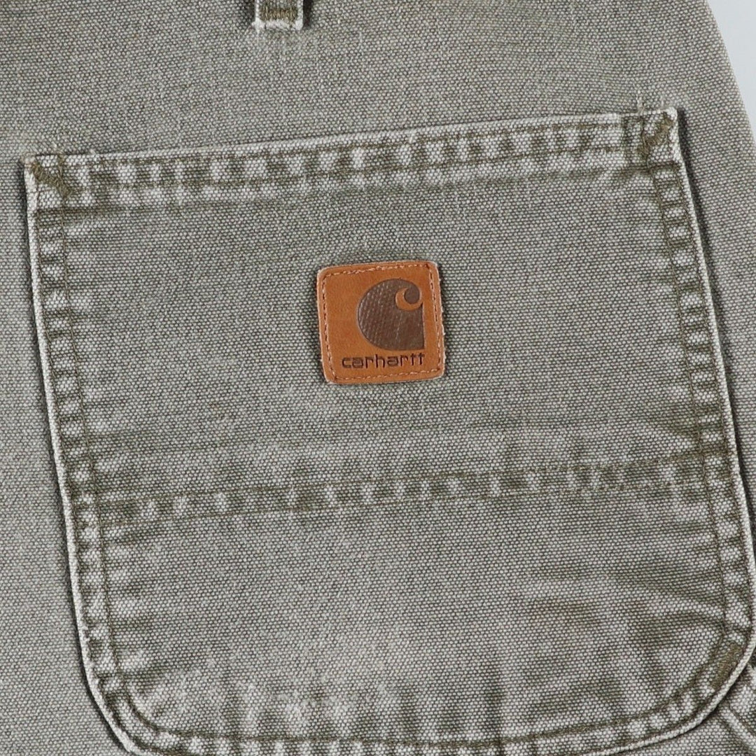 Carhartt Dungaree Fit Duck Painter Pants, Men's, Size W33 cotton Khaki type Vintage Second Hand